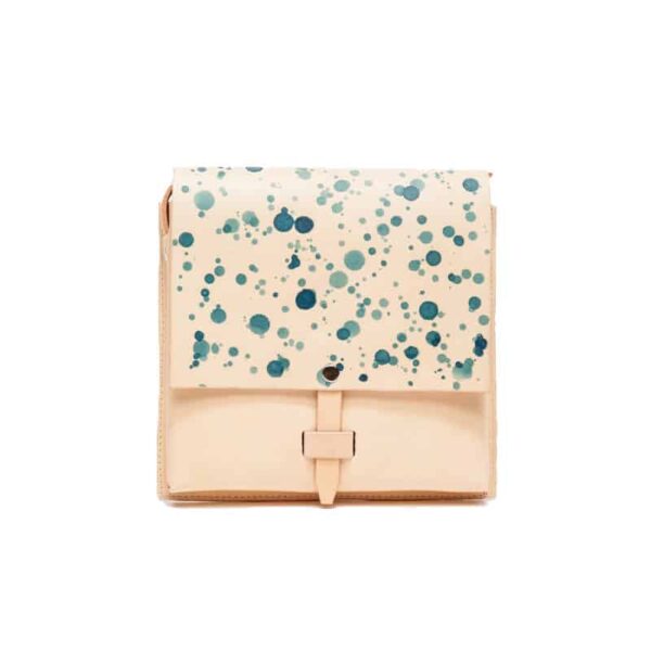 Dotted Golden Handbag